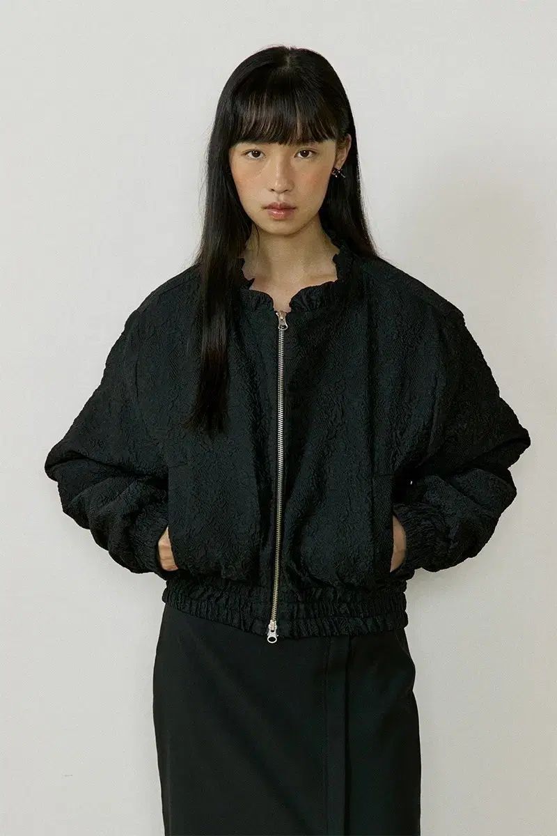 ルシル州 ジャガード ブルゾン Jacquard Bomber Jacket
