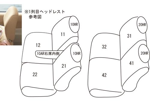 クラッツィオ シートカバー