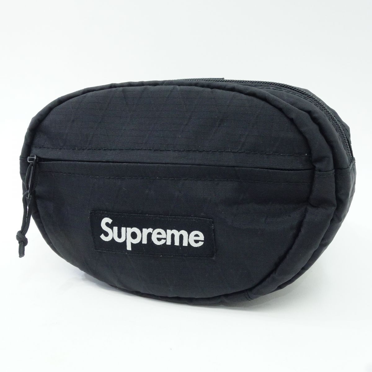 新品 18aw Supreme Waist Bag black ウエストバッグ