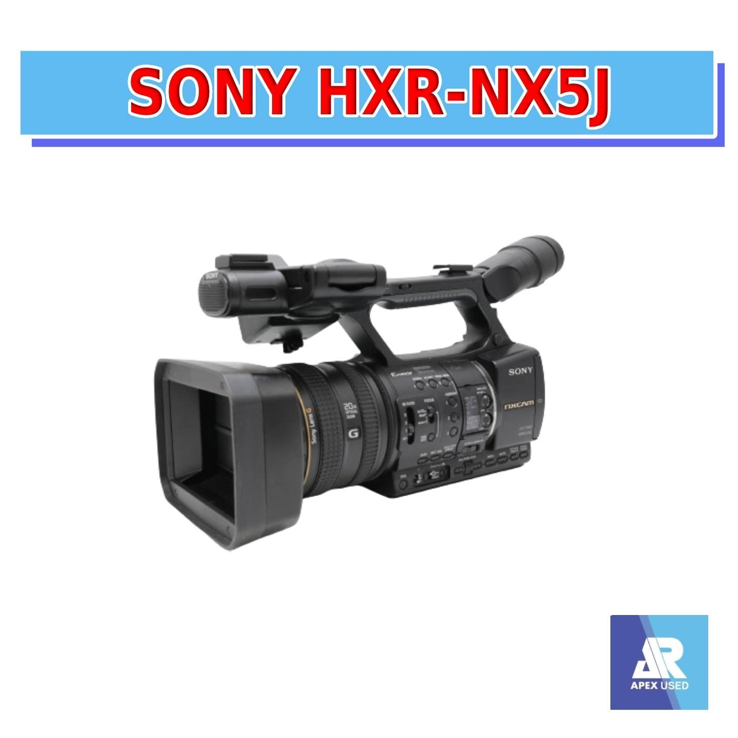 SONY HXR-NX5J2013年製 通電時間 250×10H ビデオカメラ