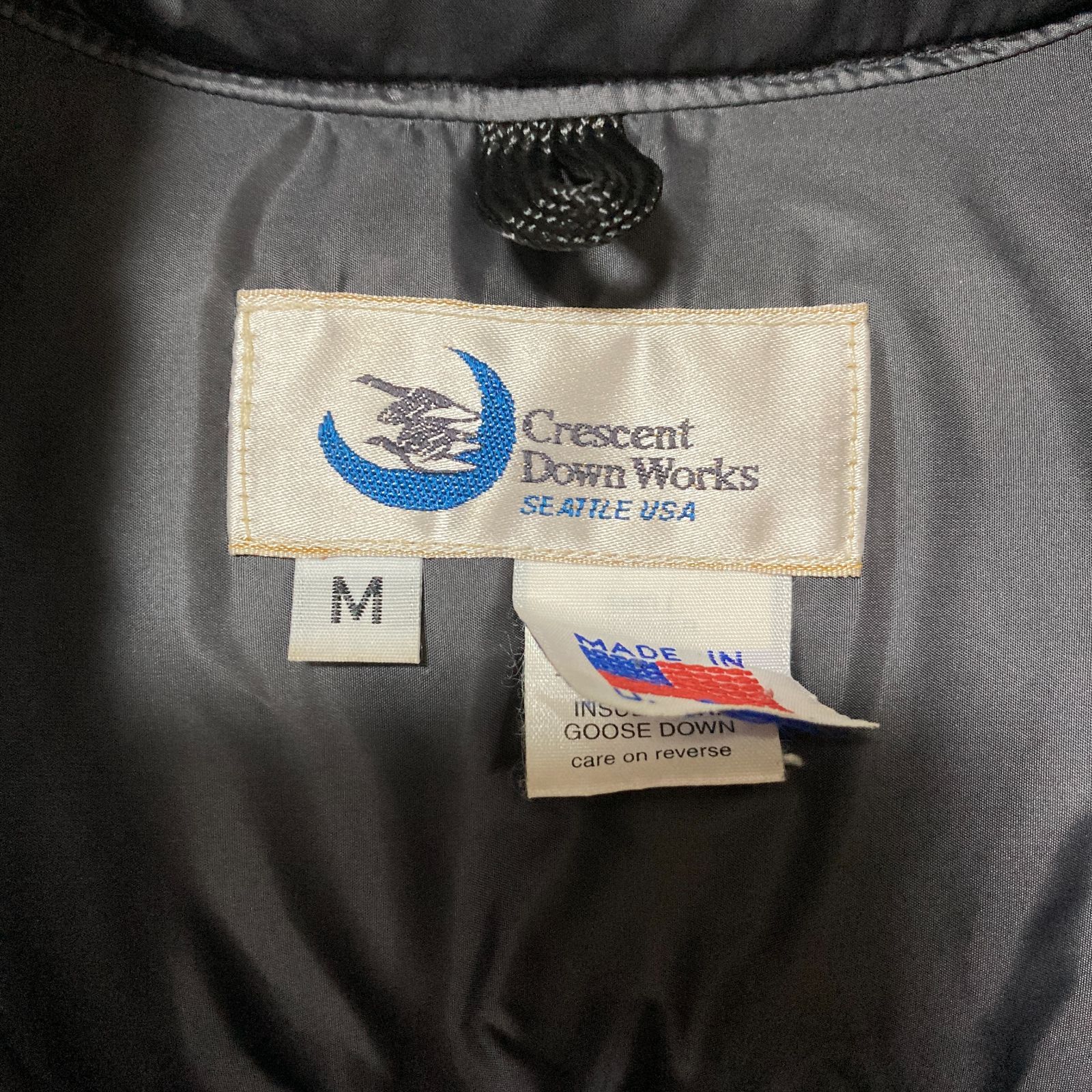 USA製 Crescent Down Works クレセントダウンワークス ダウンベスト 