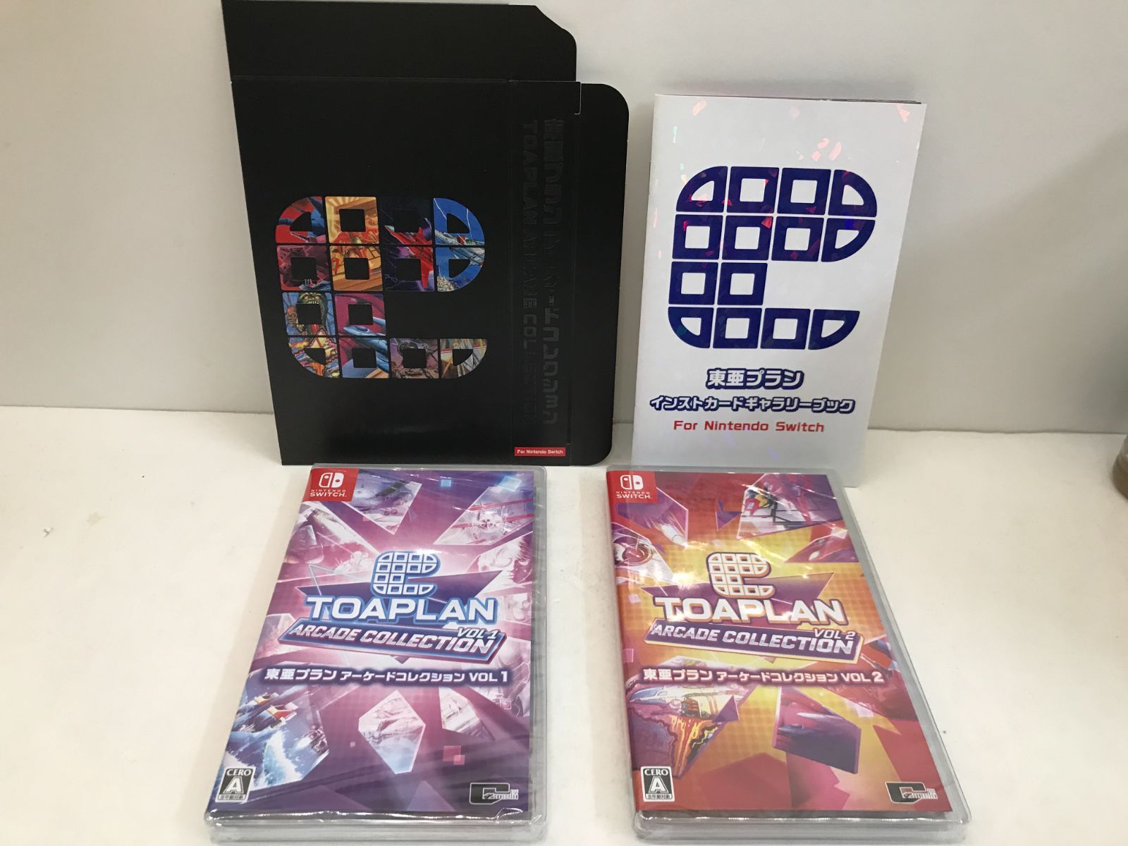 Switch☆東亜プラン アーケードコレクション VOL 1 2☆新品・未開封品 Switch】未開封 東亜プラン アーケードコレクション VOL1/2セット