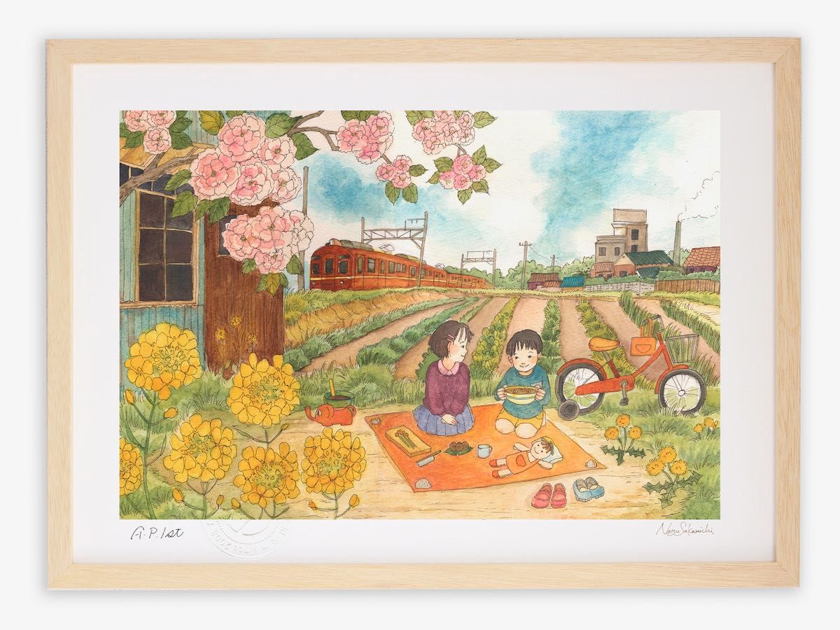 ☆鈴木哲也☆S20号 現代アート 原画 絵画 ポップアート ☆送料無料#143