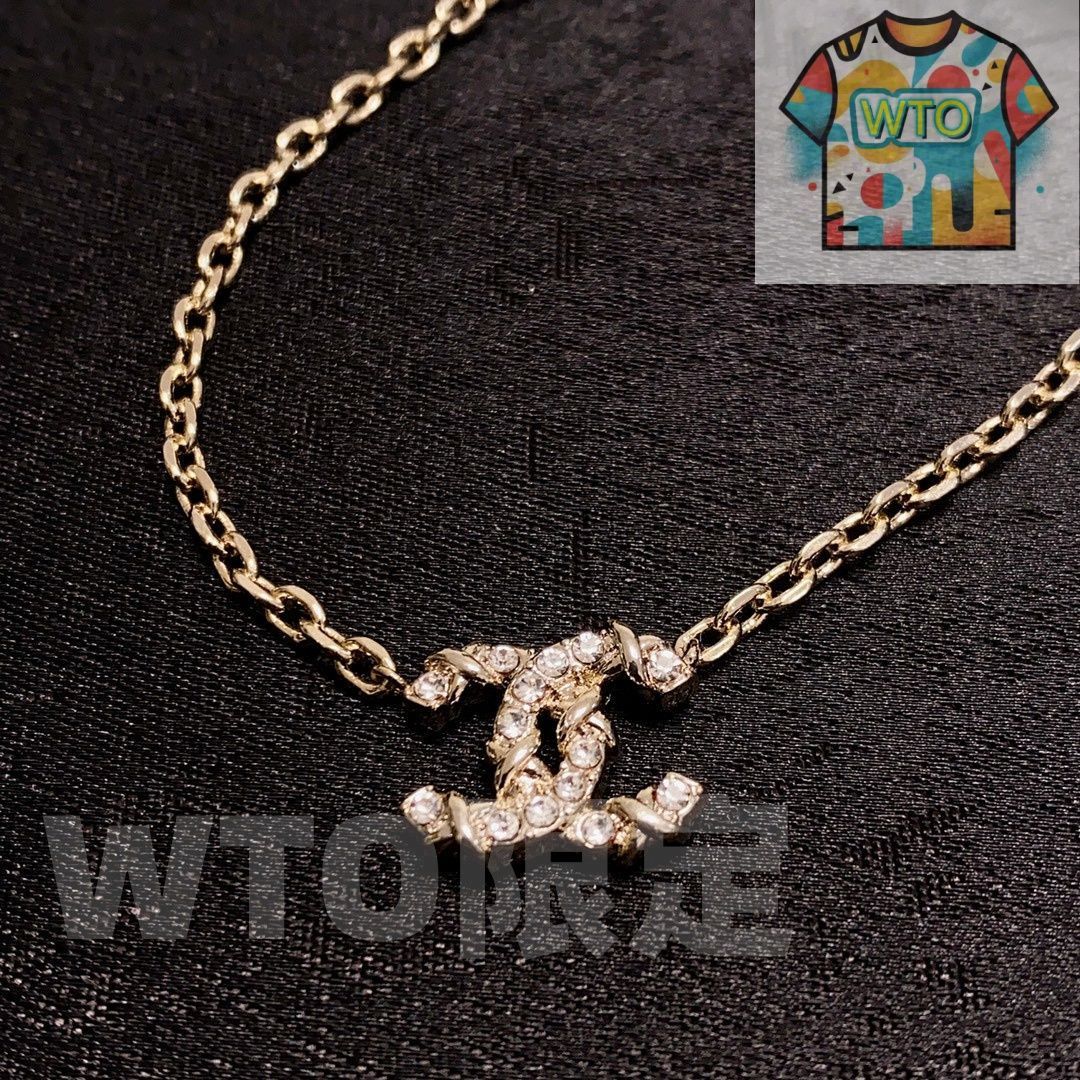 今日特価】Chanel 最新ダブル C シャンパンゴールド ダイヤ