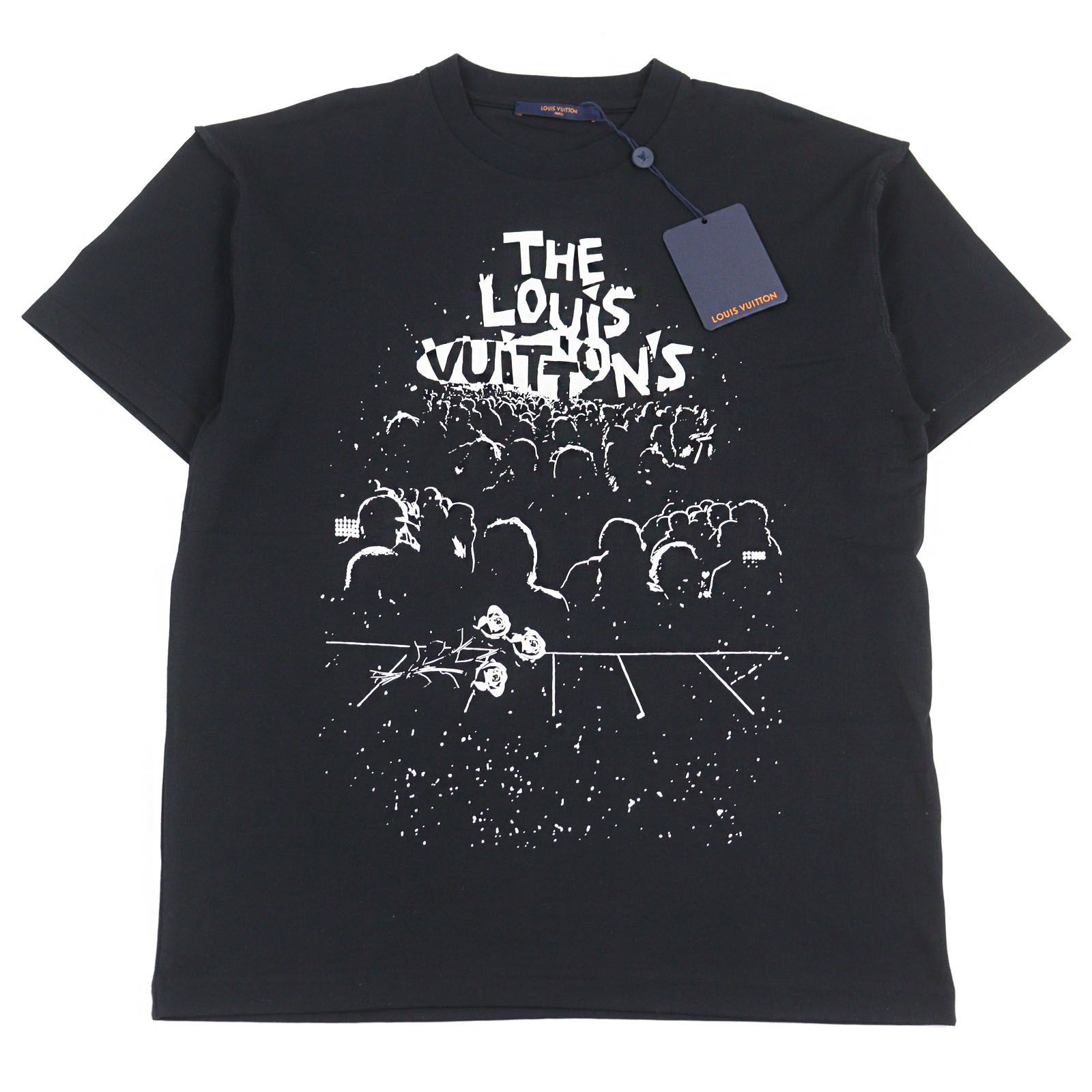 最終セール中‼️【超美品】ルイヴィトンLVロゴプリント 半袖Tシャツ　グレー M 楽天市場】ヴィトン tシャツ モノグラムの通販