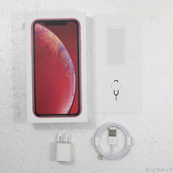 品〕 iPhoneXR 最高 128GB プロダクトレッド MT0N2J／A SIMフリー【349