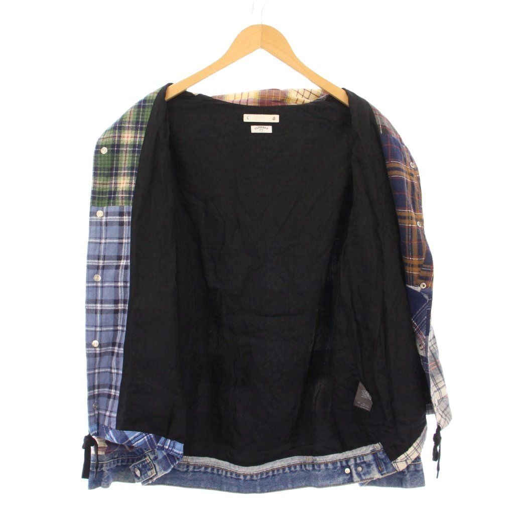 マインデニム MINEDENIM OLD PARK Flannel Denim Coach JKT