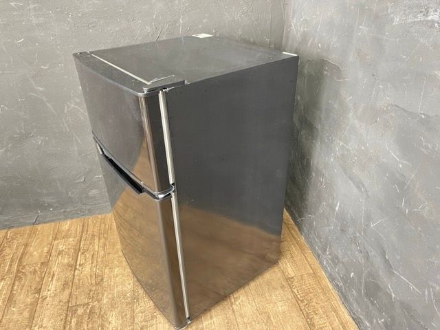 送料無料 冷凍冷蔵庫 動作保証 YAMAZEN 山善 ZFR-D90 ブラック 86L 製 右開き 2ドア冷蔵庫 単身用 コンパクト 094009 B |23176 WWW_KANDAIZUMI_COM