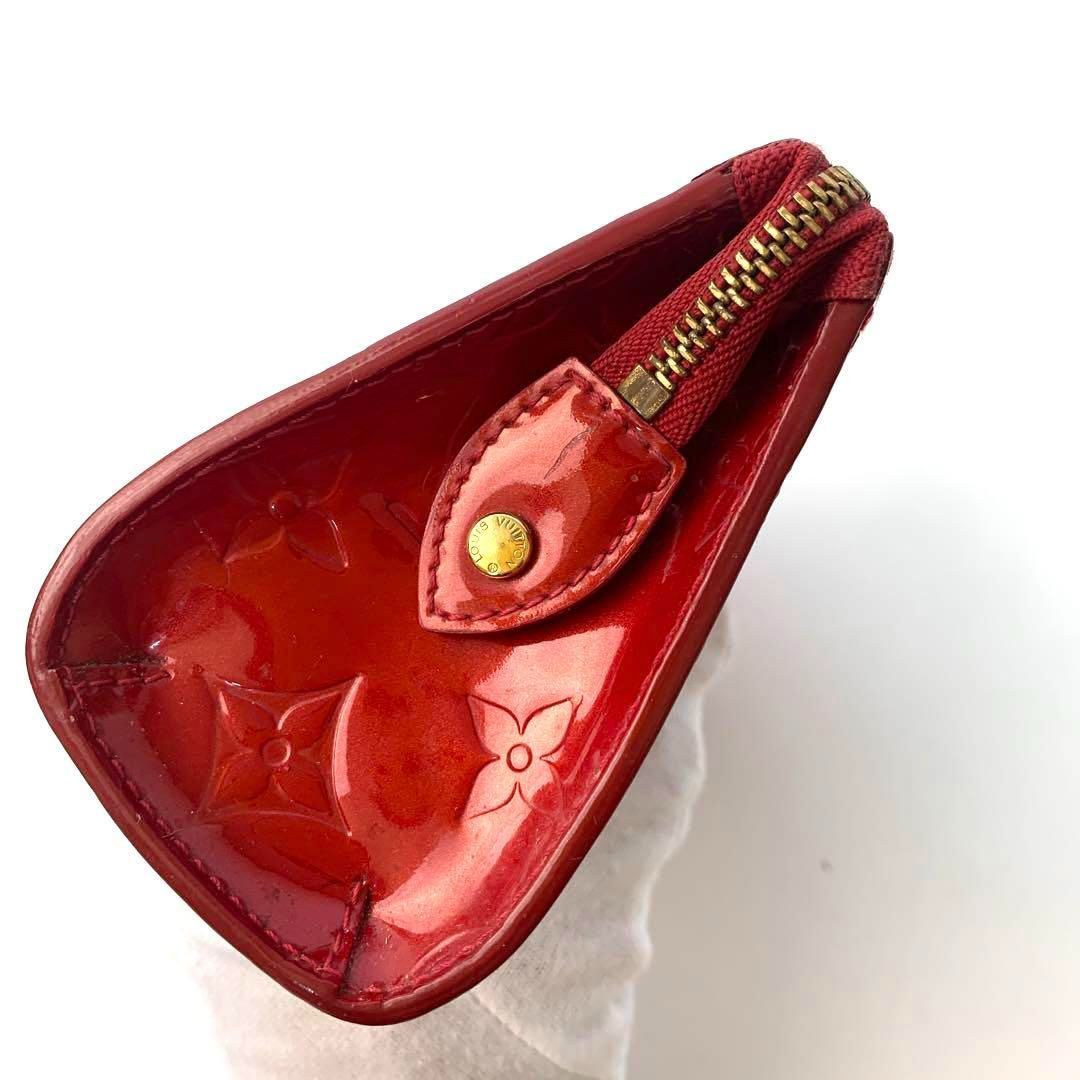 LOUIS VUITTON ヴェルニ AUTH LOUIS VUITTON Rosewood Amarante Vernis FL2077 EXCELLENT