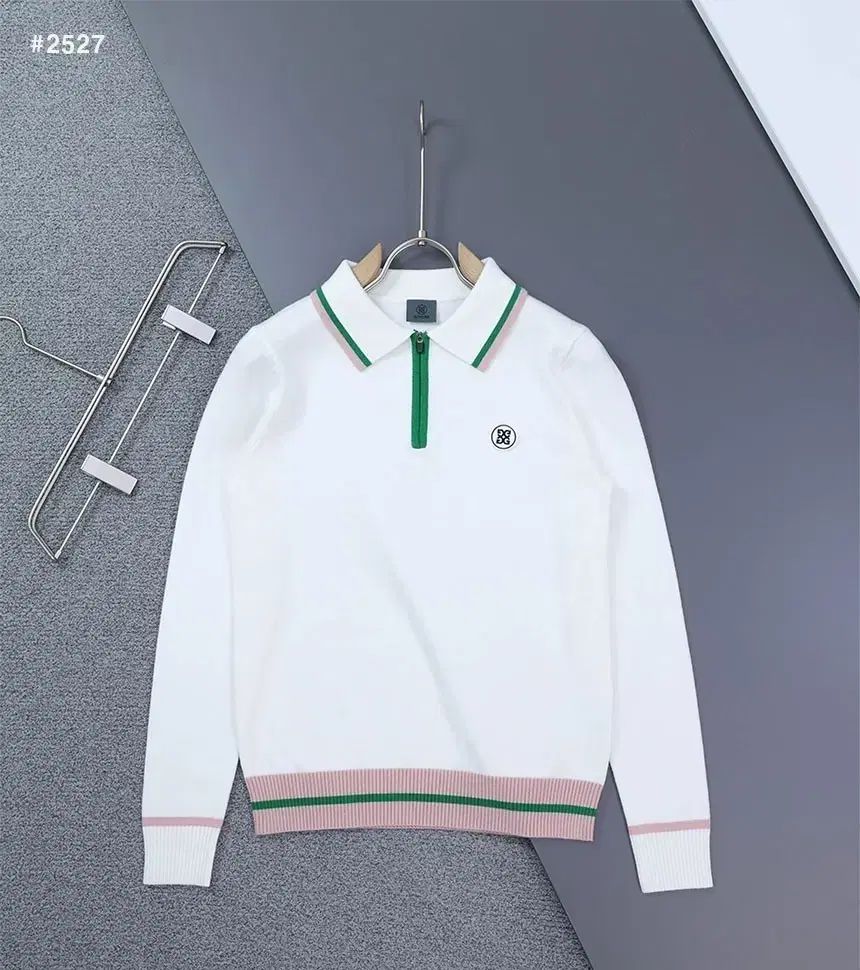 レディースゴルフ服 G FORE ジーフォア サークルG ハーフ ジップアップ ニット