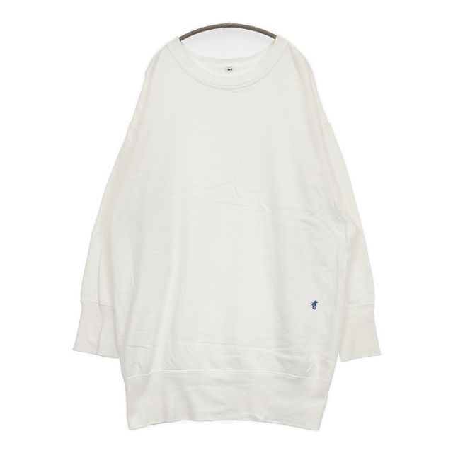 45R/45rpm 裏毛の908スウェット 9.8サイズ 定価34100円 ビッグサイズ スウェット ホワイト レディース フォーティーファイブアールピーエム【中古】5-0806T∞ 45R/45rpm 裏毛の908スウェット 9.8サイズ 定価34100円 ビッグサイズ