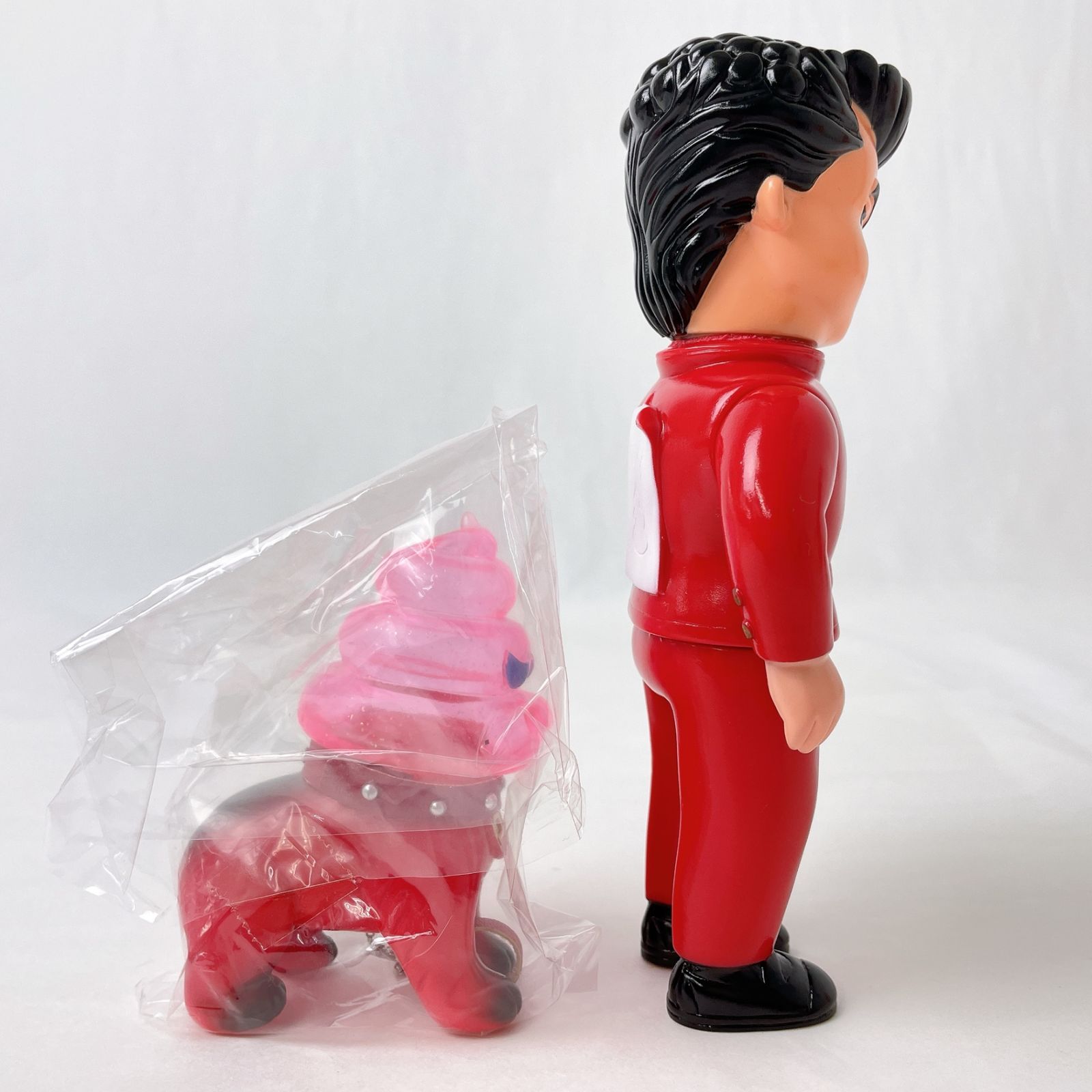 Amazon.co.jp: ソフビ GOCCODO ゴッコ堂 気合田くん RED Ver ウンコツ : Toys & Games