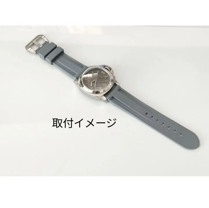 新品未使用品 パネライ 純正 ラバーベルト 勢いづい メンズ
