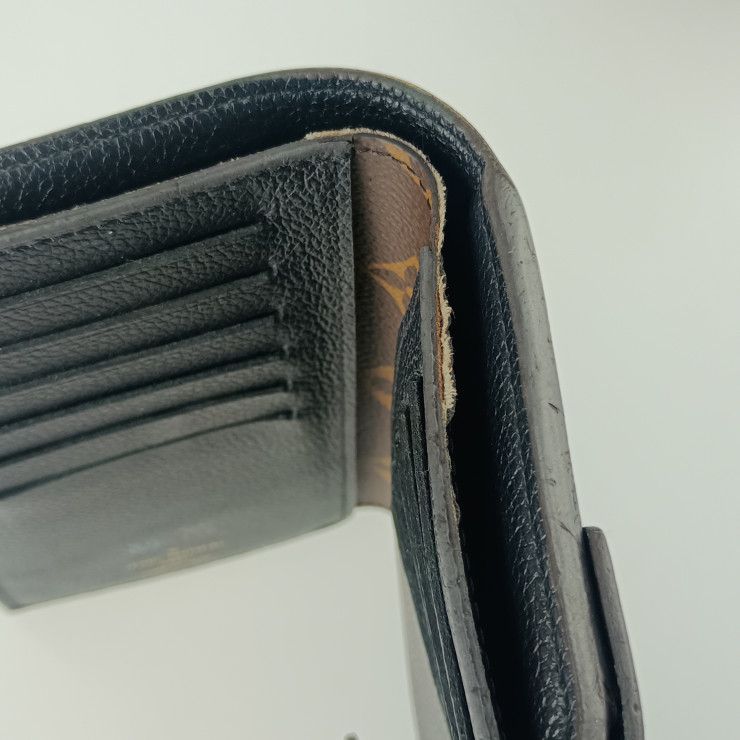 LOUIS VUITTON ルイヴィトン 二つ折り財布 モノグラムマカサー  