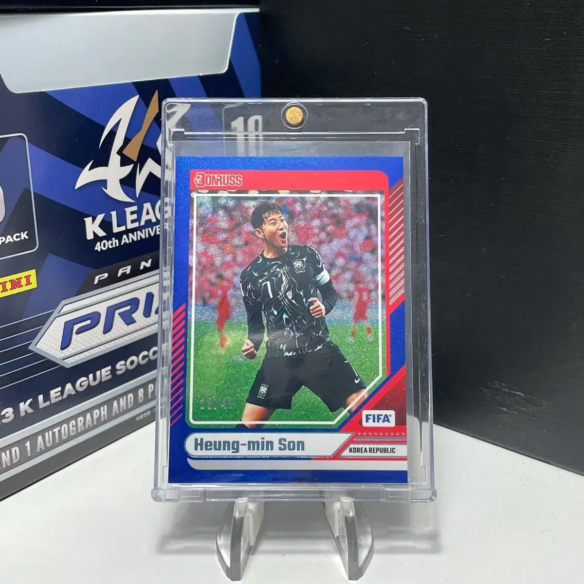 2425 Panini パニーニ donruss₍ドンラス) 大韓民国 韓国国家代表 孫 興慜（ソン・フンミン） ブルー 49 限定