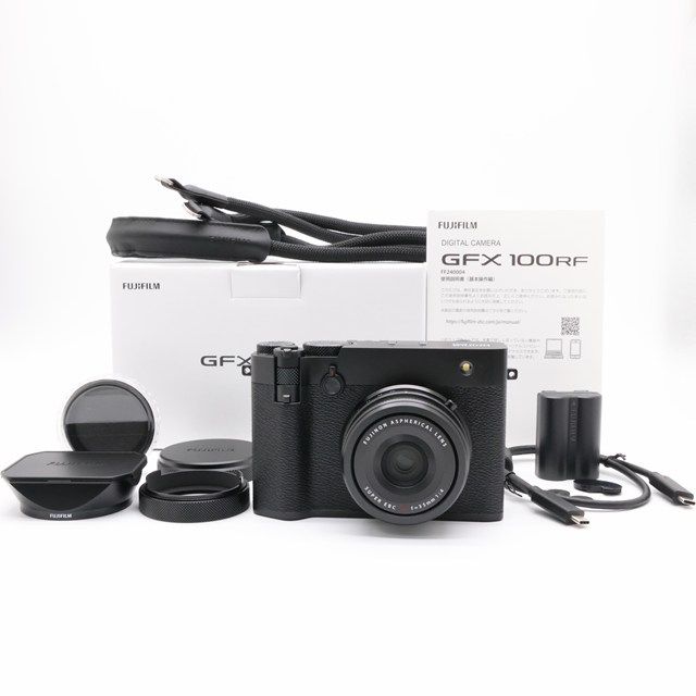美品＞FUJIFILM GFX100RF ボディ｜中判1億画素センサー搭載