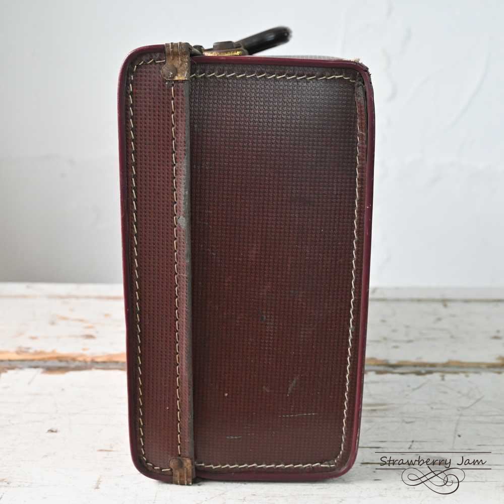 L3612-99-10 英国アンティーク トランク 購入 レザー 収納 かばん イギリス