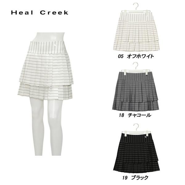 ヒールクリーク Heal Creek レディース 春秋 ドライTRストライプスカート 002-76240ss