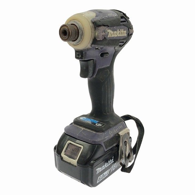 品 makita マキタ 18V 充電式インパクトドライバ TD172D バッテリー2個 18V 6.0Ah 充電器付き 電動工具 締め付け 116099