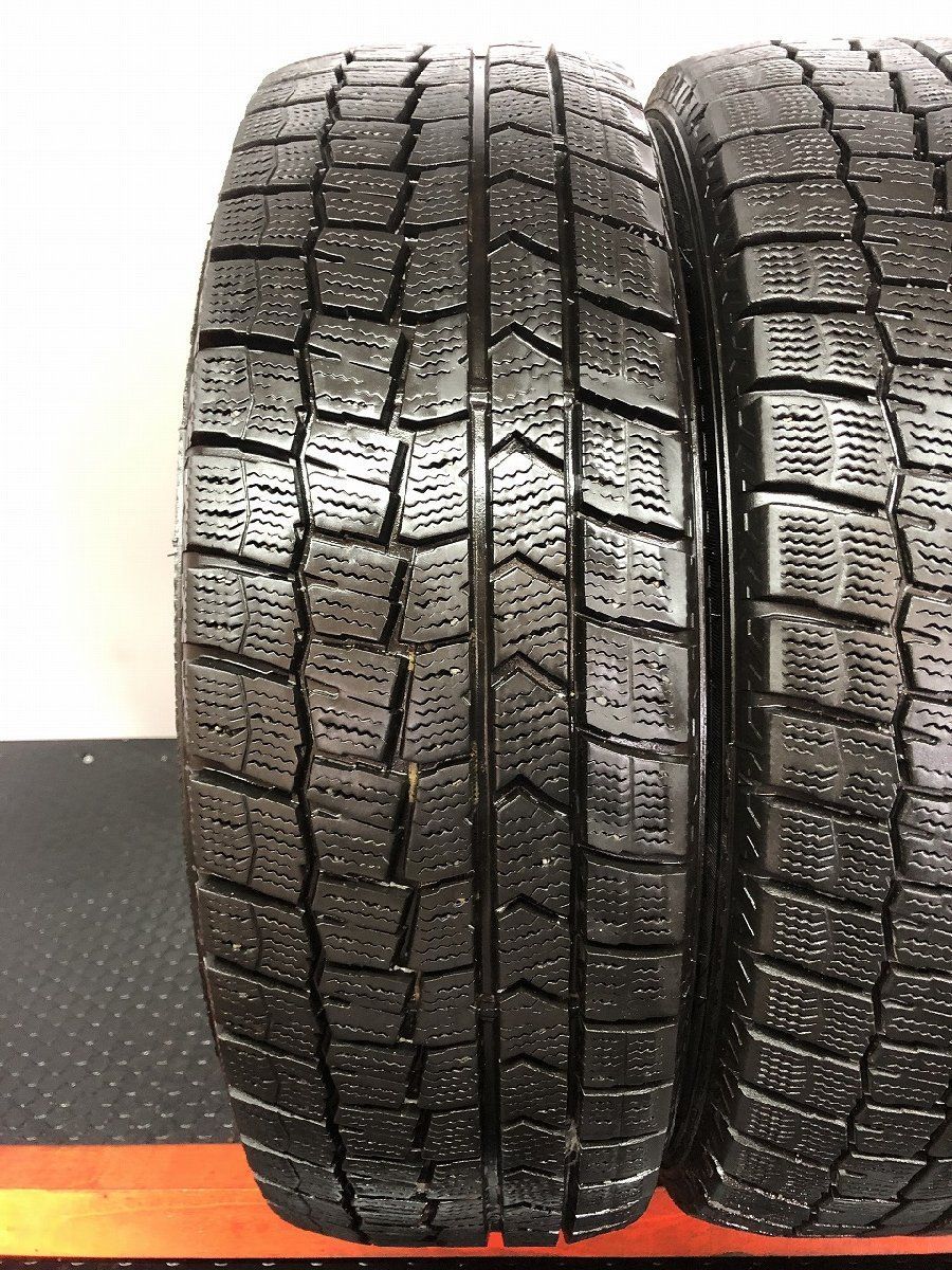 DUNLOP WINTER MAXX WM02 195 60R17 17インチ スタッドレス 4本 23年製 バリ溝 ライズ ロッキー 60プリウス等 STL006