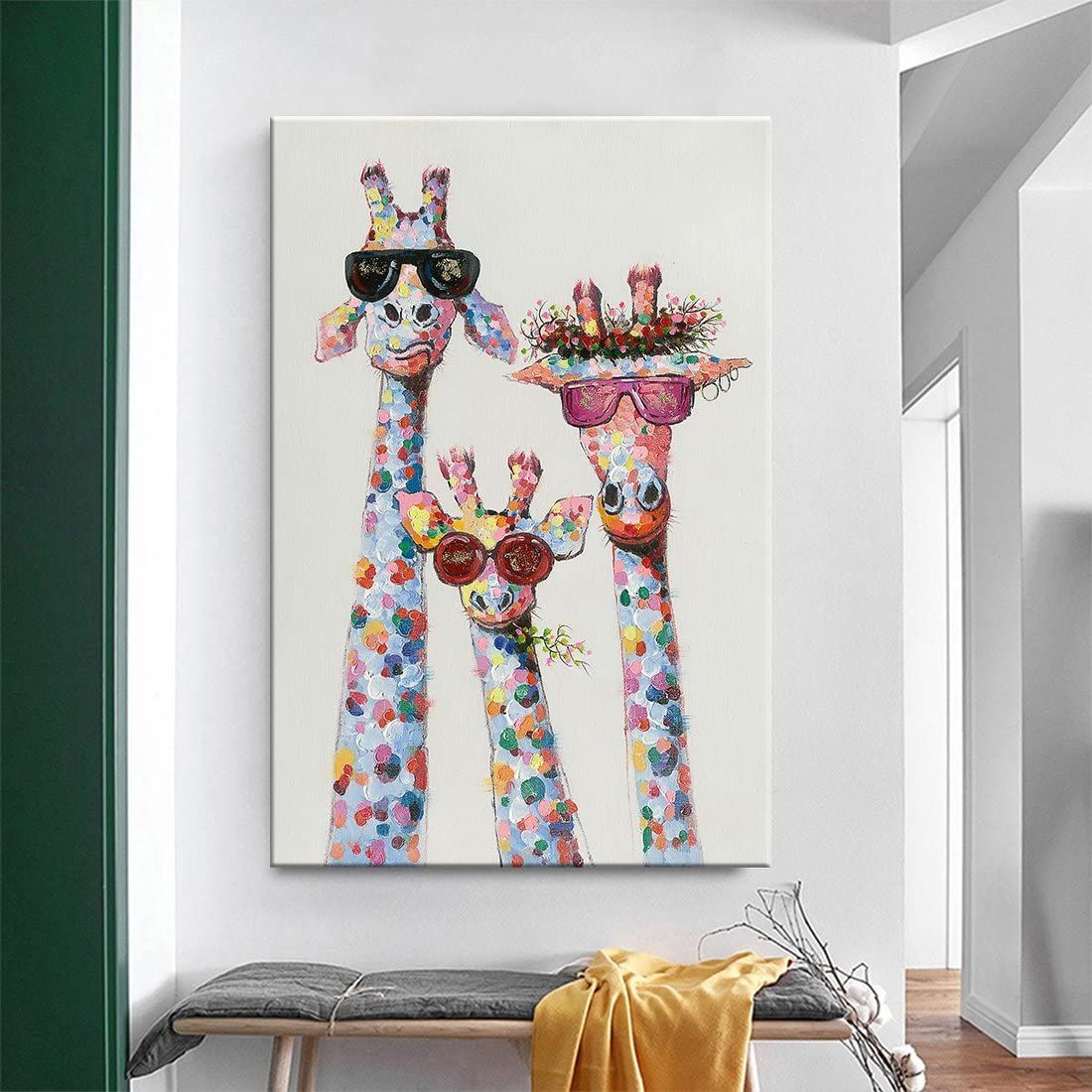 抽象油絵の客間装飾画レストラン北欧掛絵 抽象油絵の客間装飾画レストラン北欧掛絵 抽象油絵の客間装飾画