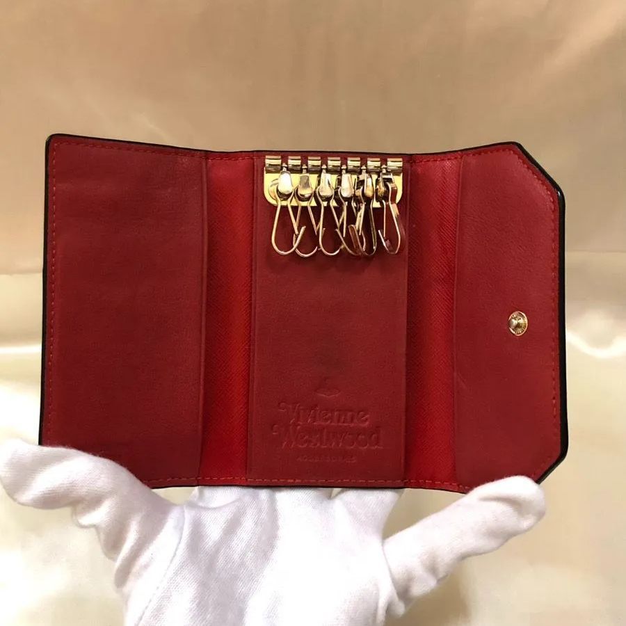 Vivienne Westwood ヴィヴィアン オーブ 6連キーケース レッド