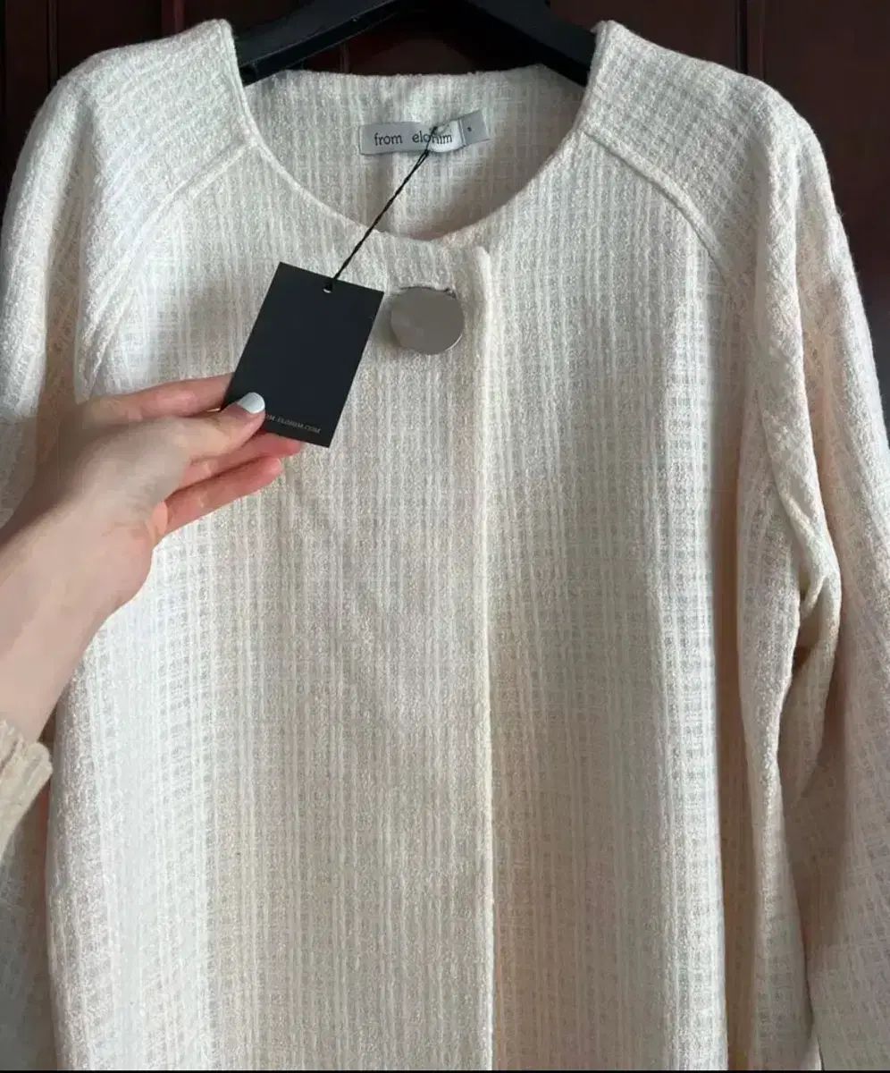 elohim ツイード ジャケット アイボリー