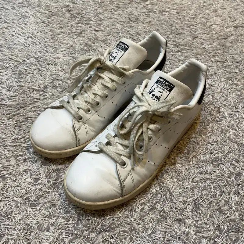 adidas(アディダス) スタンスミス コア ホワイトダークブルー スニーカーズ 260 G03192