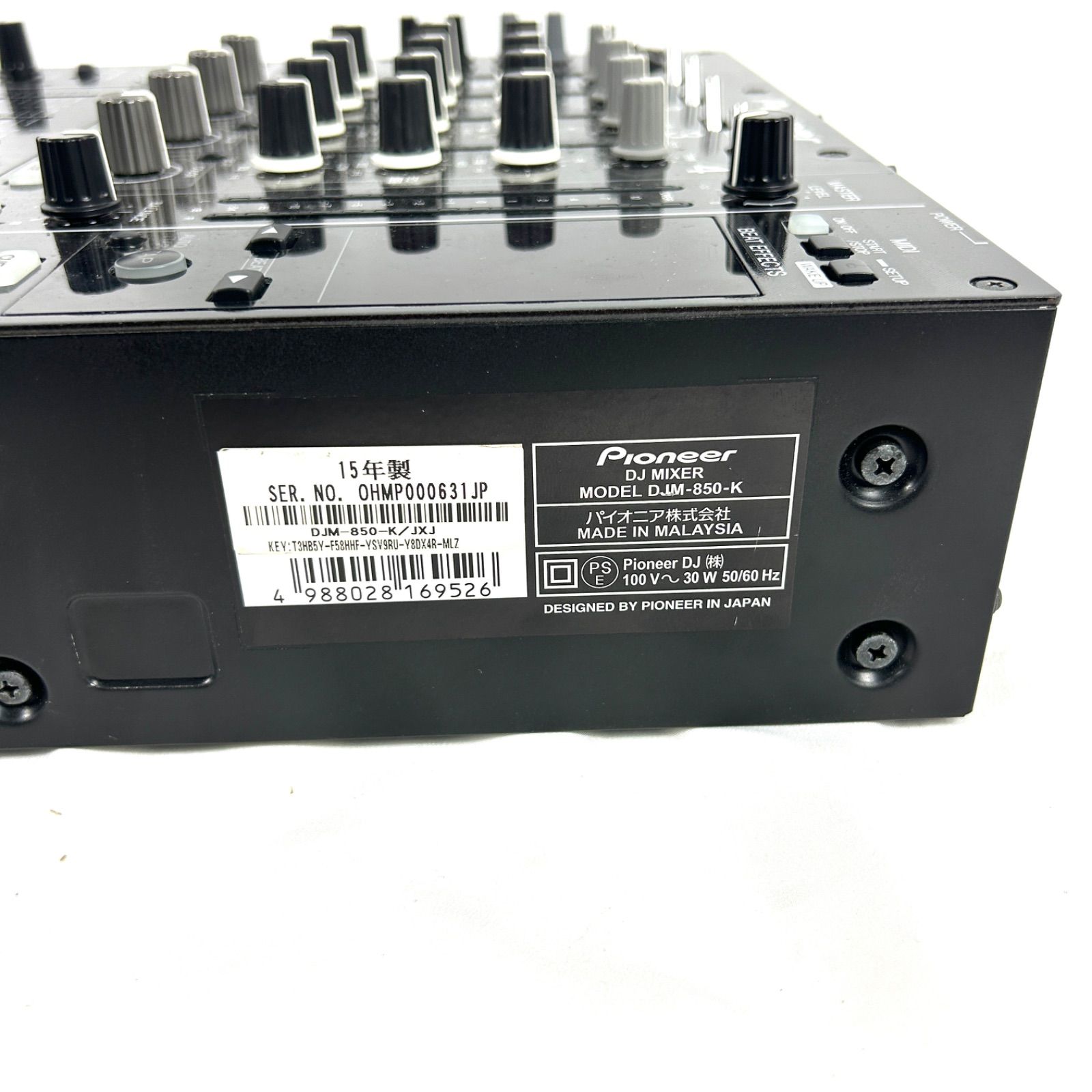 Pioneer CDJ-850-K DJ機材　動作確認済み パイオニア CDJ,CDJプレーヤー,Pioneer,CDJ-850,CDJ-850K,Pioneer CDJ-850K
