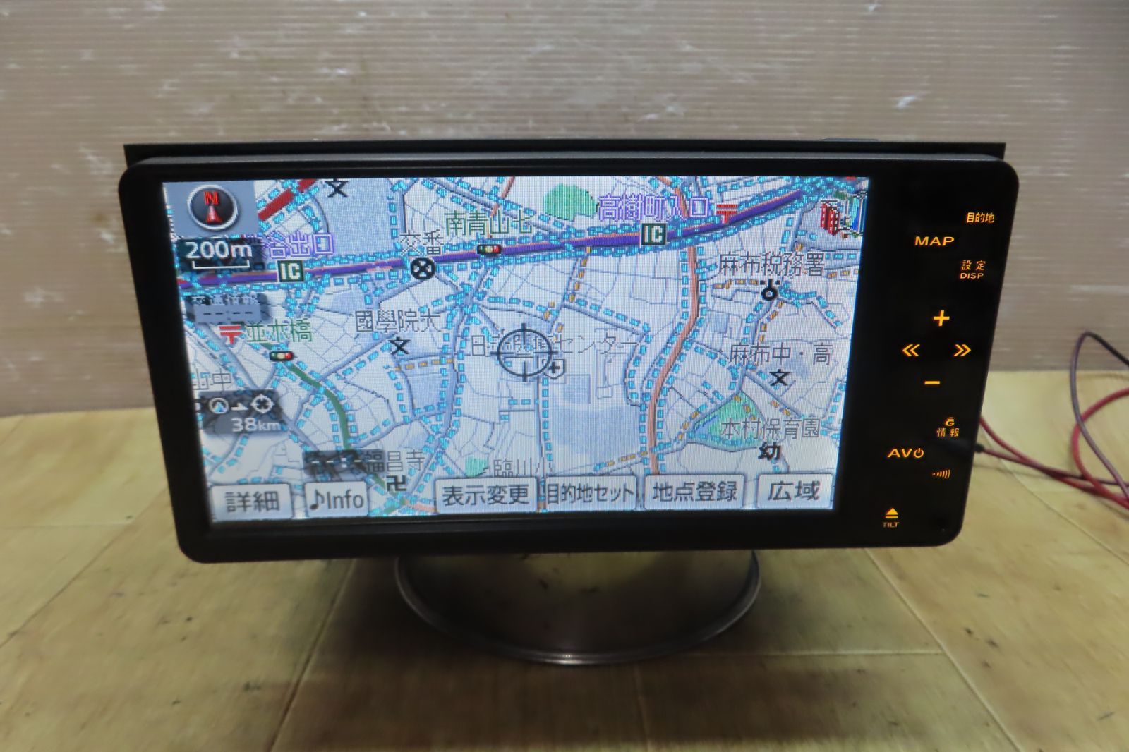 トヨタ純正NHDT-W60G HDDナビ地図2010年TVワンセグ 【N管理62090 マークX