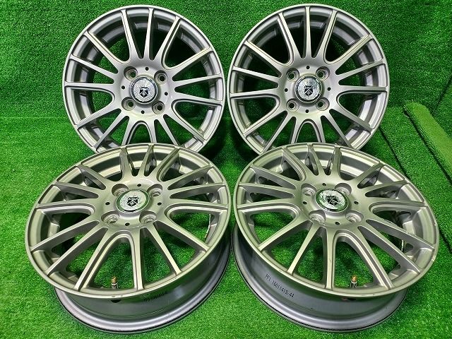 社外 Weds G-Mach 14ｲﾝﾁ 4.5J 4穴 4本 100 45