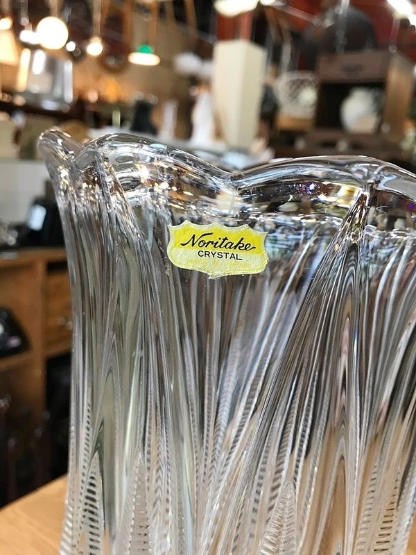 ノリタケ クリスタル 花瓶 ノリタケ クリスタル 花瓶 27cm Noritake