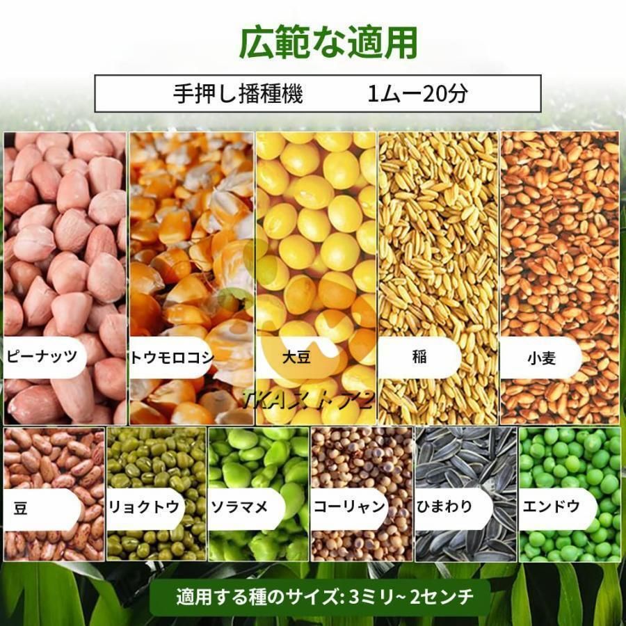 二口種まき施肥一体シリーズ播種機