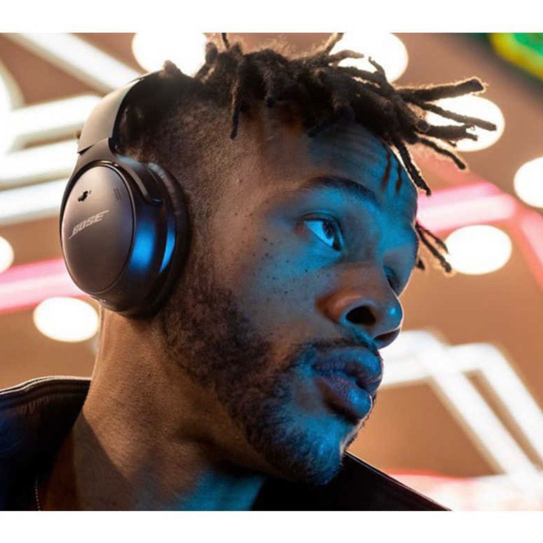 匿名配送 Bose QuietConfort45 Headphones ブラック Bose QuietComfort Wireless Noise-canceling Headphones