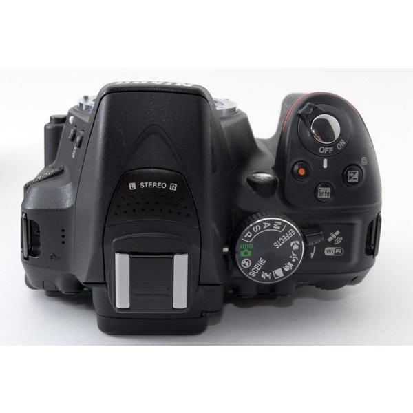 ニコン Nikon D5300 ダブルレンズセット ブラック 美品 スマホへ