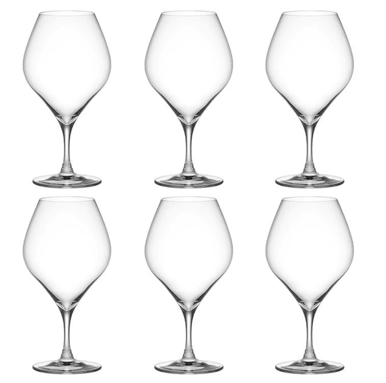 12ozワイン 6脚セット 韋駄天食器-select ソプラノ ピッコロ姉妹シリーズ ワイングラス