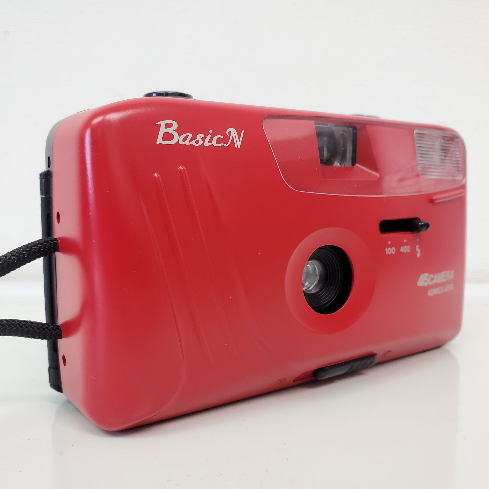 美品 通電・基本動作確認 45CAMERA 写真屋さん45 Basic N 赤