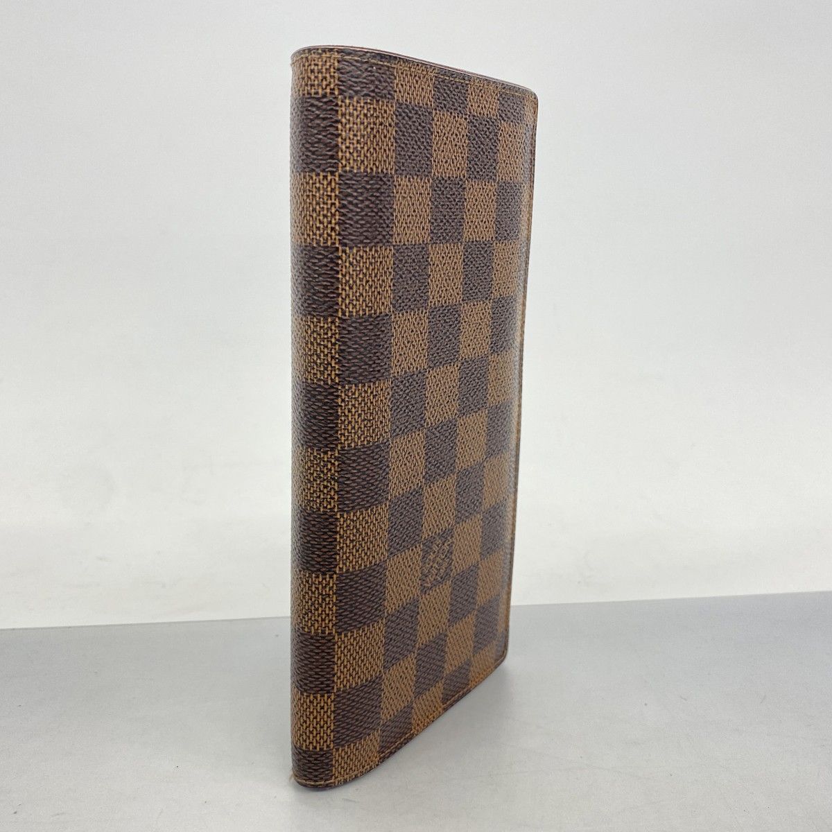 ルイヴィトン LOUIS 🏎 VUITTON ダミエ ポルトフォイユ ブラザ 【男性】 二つ折り長財布 N60017