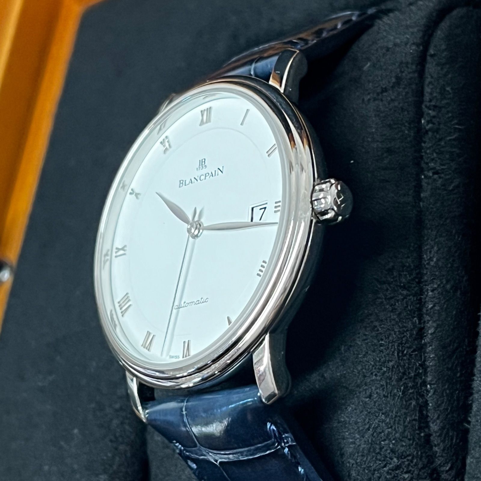 最終極美品Blancpain ブランパン ヴィルレ ウルトラスリム 純正
