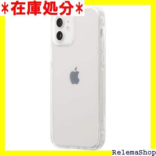HIGHER iPhone 12/12 Pro ハイブリッド ケース 耐衝撃 クリア 278