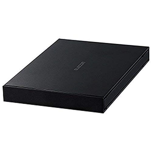 エレコム(ELECOM) USB3.1/USB3.0対応 ポータブルハードディスク 1TB（ブラック）ELP-ETVシリーズ ELP-ETV010UBK