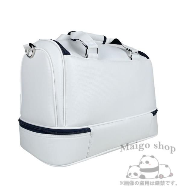 アウディ ゴルフ ボストンバッグ【ホワイト】 アウディ ゴルフ ボストンバッグ【ホワイト】