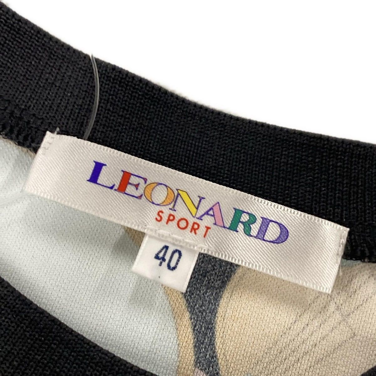 レオナール 長袖 カットソー 40 LEONARD SPORT LEONARD SPORT(レオナールスポーツ) 長袖カットソー サイズ40 M
