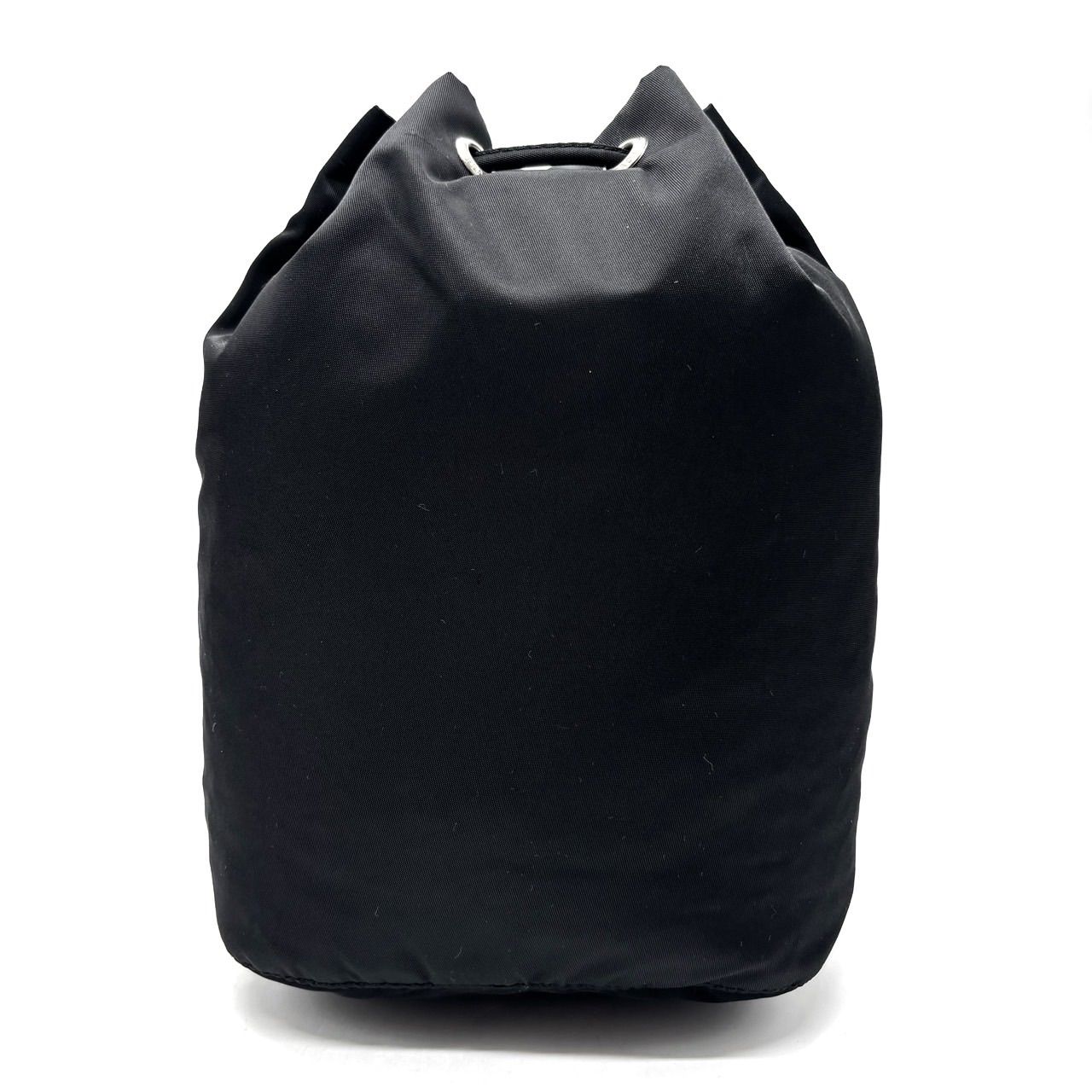 ✨美品✨ PRADA プラダ ハンドバッグ ポーチ 巾着 三角プレート