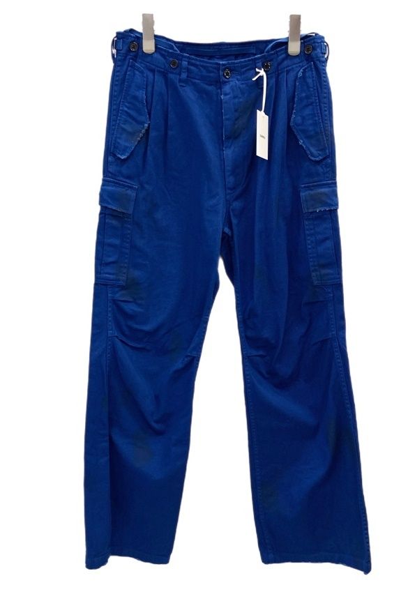ダイリク DAIRIKU Vintage Cargo Pants Royal Blue 22AW カーゴパンツ