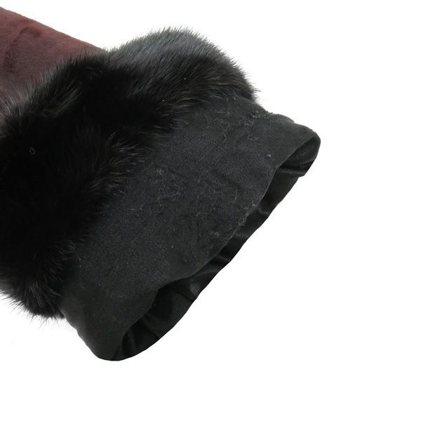 美品 サガミンク 金サガ ROYAL GRES 染め シェアードミンク