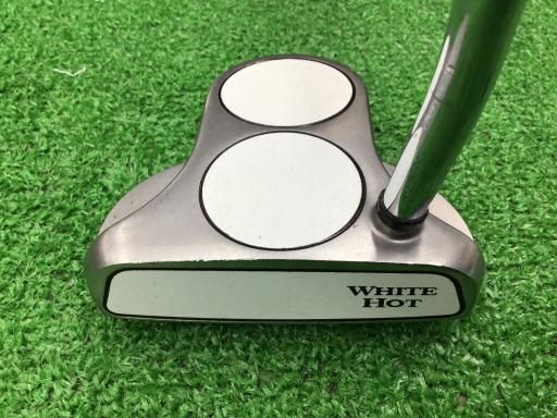 【中古ゴルフクラブ】オデッセイ　White Hot　ホワイトホット オージー 2BALL パター スチールシャフト　シャフト：スチールシャフト オデッセイ WHITE HOT 2 BALL 33インチ パター PT ストア スチール