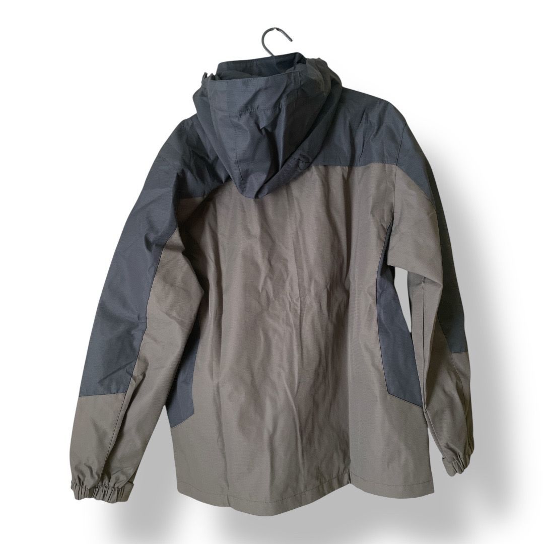 MAGCOMSEN 登山用 アウター メンズ 春 ウィンドブレーカー 作業服 ジャンパー 軽量 防寒 防撥水パーカー 秋冬 ヤッケ 無地 通