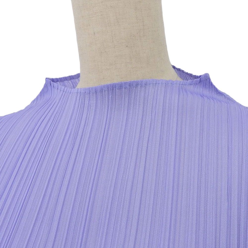 プリーツプリーズ バウンス 横プリーズ　ブルー PLEATS PLEASE プリーツプリーズ 美品 MONTHLY COLORS FEBRUARY