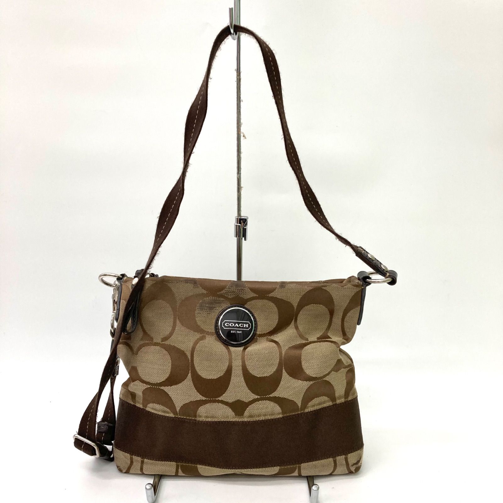 ?最終価格?【COACH】コーチ ショルダーバッグ ブラウン系 